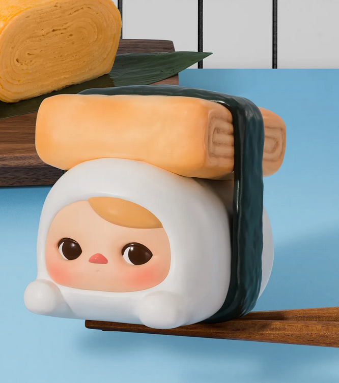 PUCKY Egg Beanie toy doll
