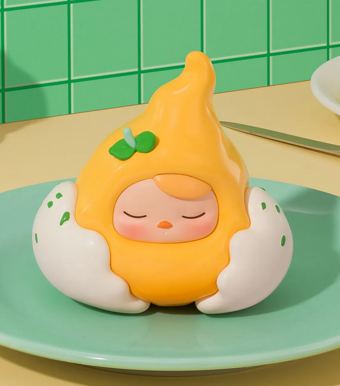 PUCKY Egg Beanie toy doll