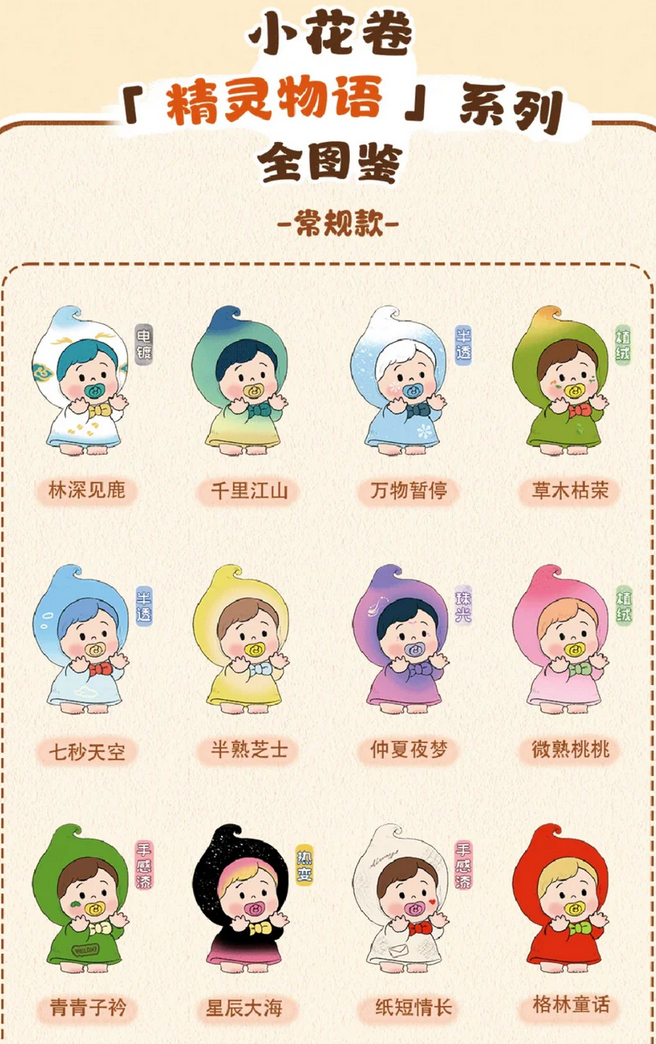 Hananaki Elves Tales Mini Bean toy doll