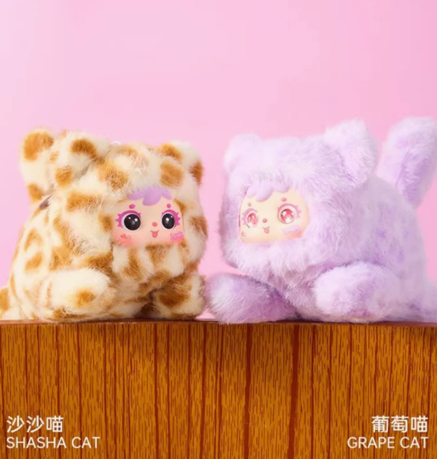 Samuel Tyke Three Meow Meow Cute Moments Plush toy doll