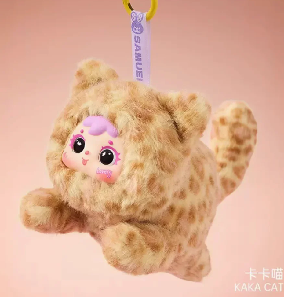 Samuel Tyke Three Meow Meow Cute Moments Plush toy doll