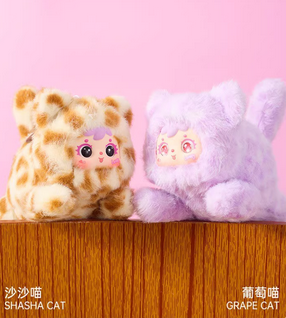 Samuel Tyke Three Meow Meow Cute Moments Plush toy doll