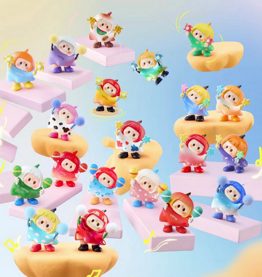 YOYO Tilted Head Bean toy doll