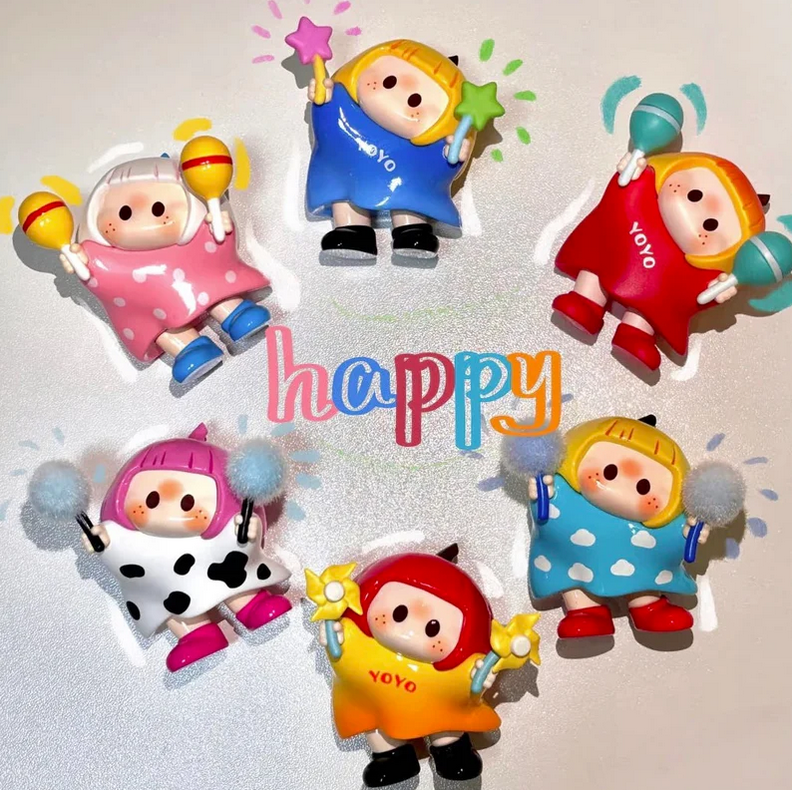 YOYO Tilted Head Bean toy doll