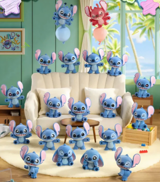 Stitch Mini Fluffy Bean toy doll