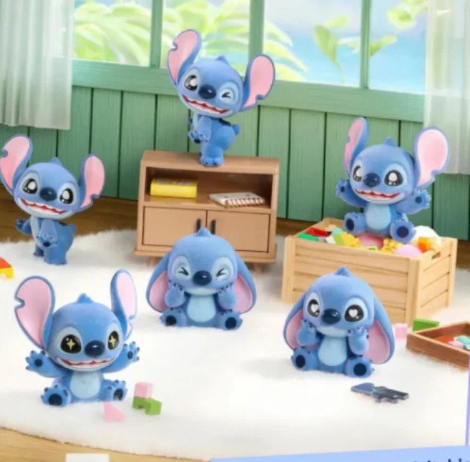 Stitch Mini Fluffy Bean toy doll