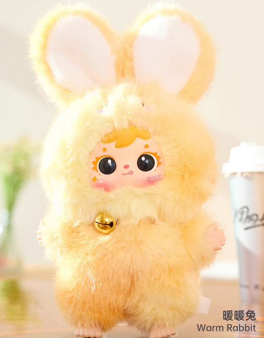 Tyke Three Samuel Magic Colorful Rabbit Plush toy doll
