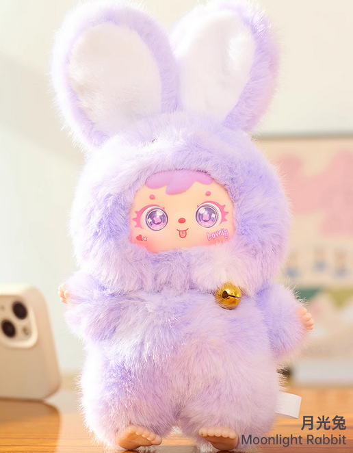 Tyke Three Samuel Magic Colorful Rabbit Plush toy doll