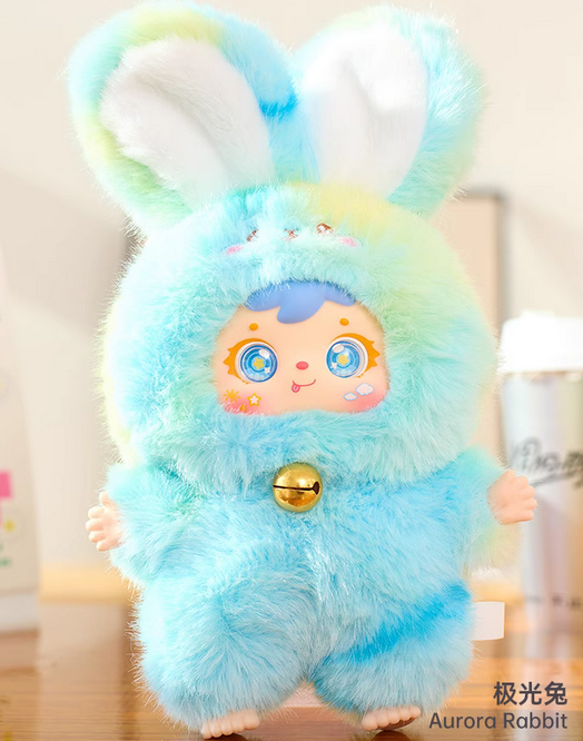 Tyke Three Samuel Magic Colorful Rabbit Plush toy doll
