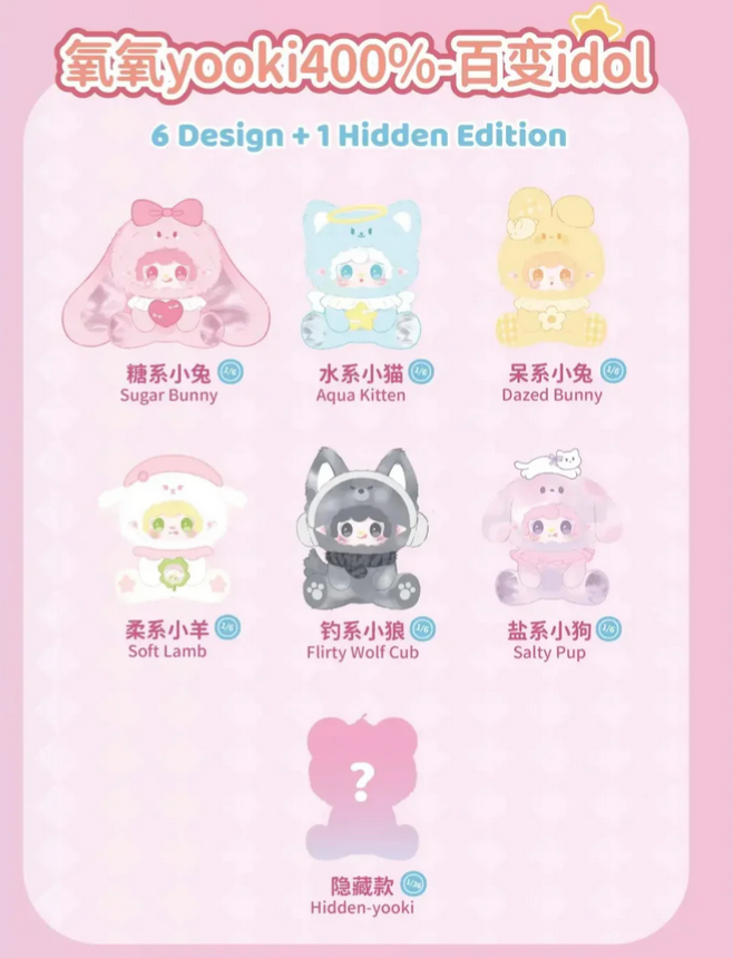 Yooki 400% Versatile Idol Plush toy doll