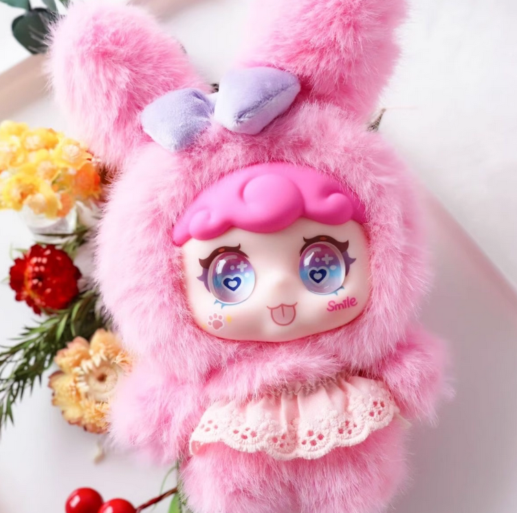 Rainbow Rabbit Plush toy doll