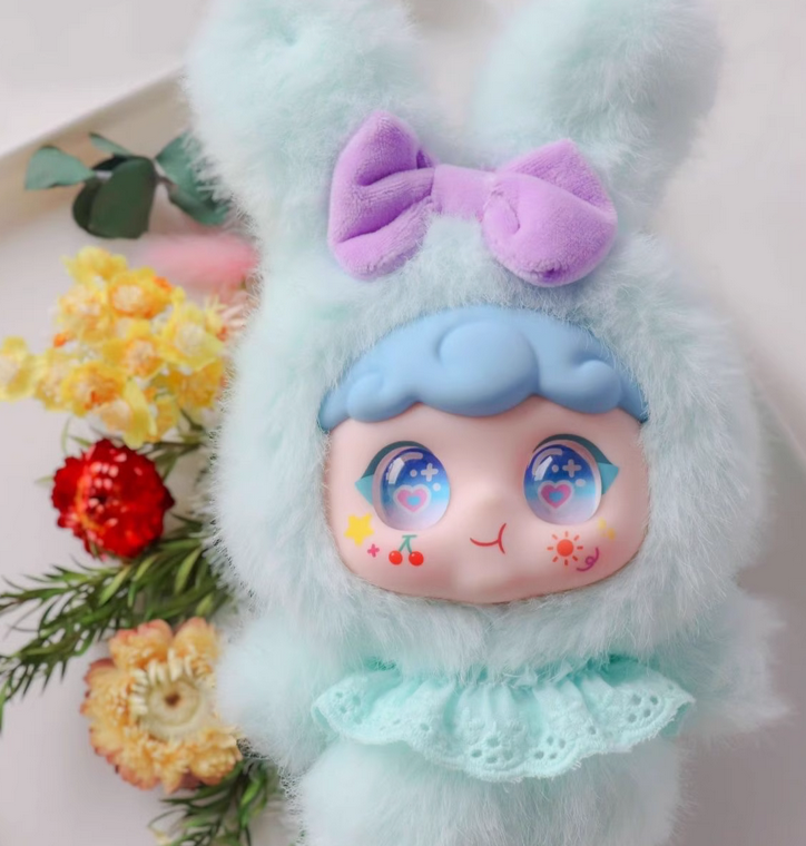 Rainbow Rabbit Plush toy doll