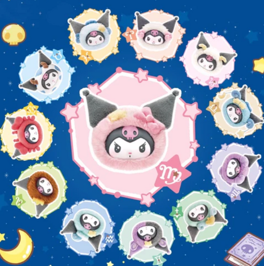 Kuromi Zodiac Series Plush Pendant toy doll