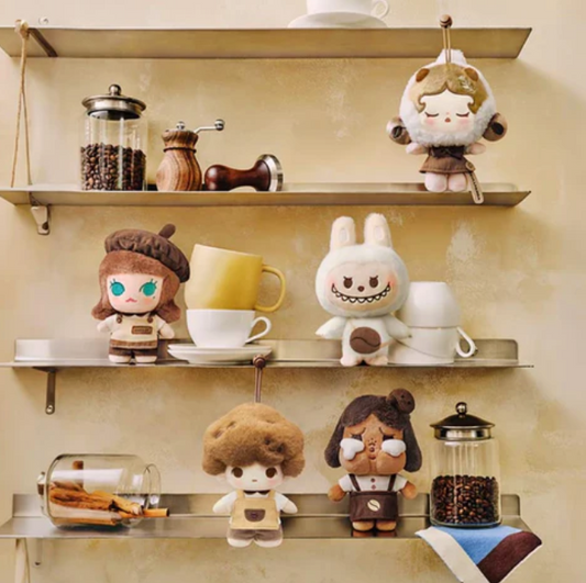 Popmart Coffee Shop Plush toy doll