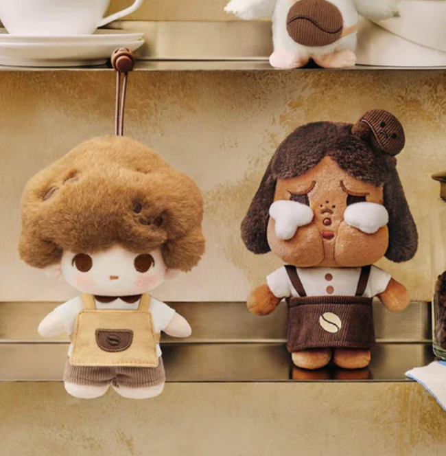 Popmart Coffee Shop Plush toy doll