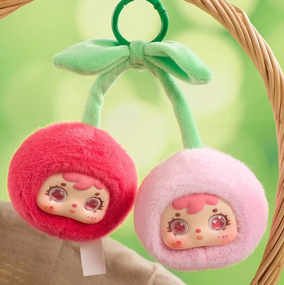 Samuel Tyke Three Bowknot Fruit Plush toy doll