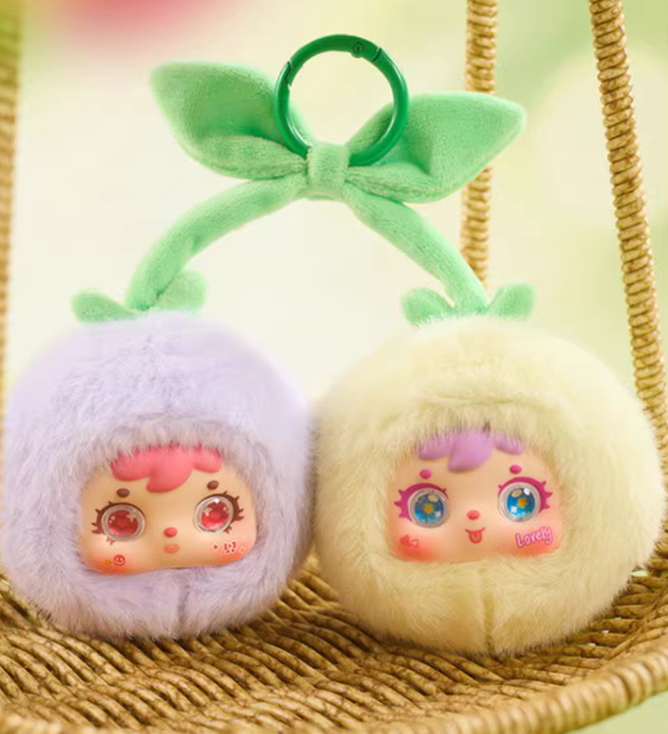 Samuel Tyke Three Bowknot Fruit Plush toy doll