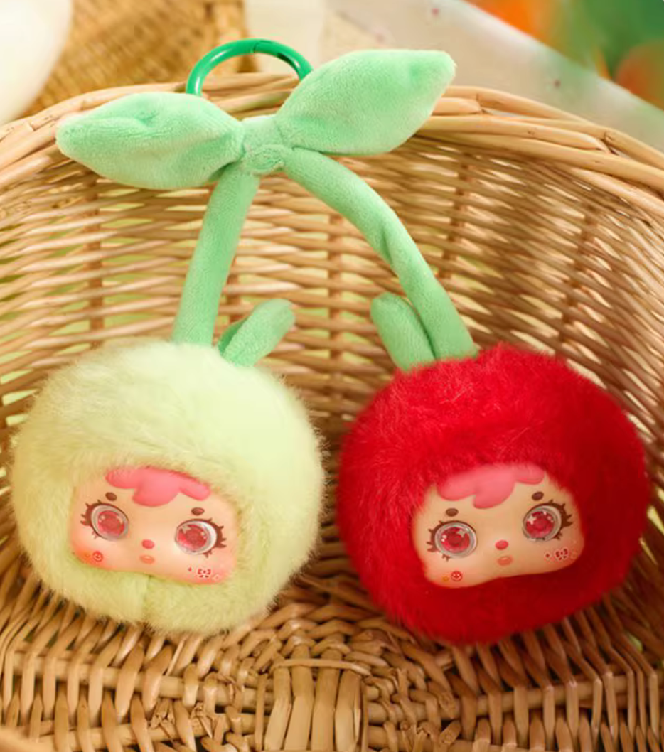 Samuel Tyke Three Bowknot Fruit Plush toy doll