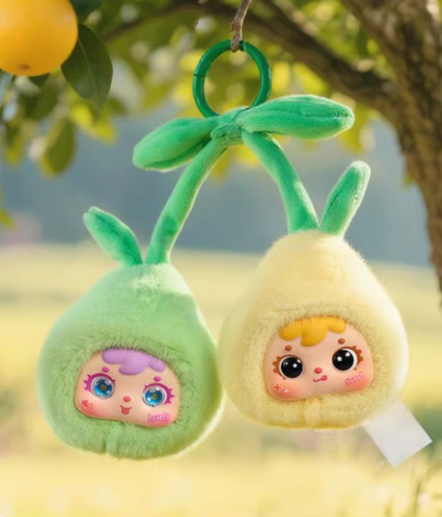 Samuel Tyke Three Bowknot Fruit Plush toy doll