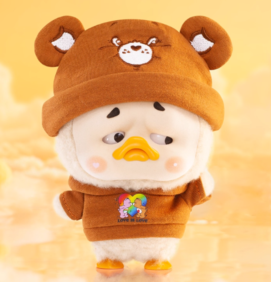 Upset Duck x Care Bears Plush toy doll