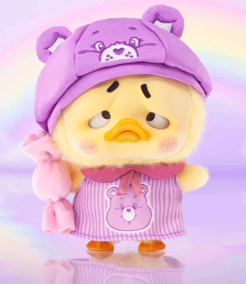 Upset Duck x Care Bears Plush toy doll
