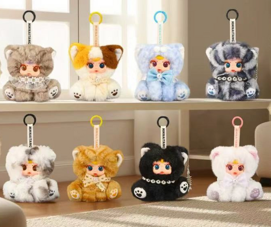 MM Milk Candy Naughty Cat Pendant Plush toy doll