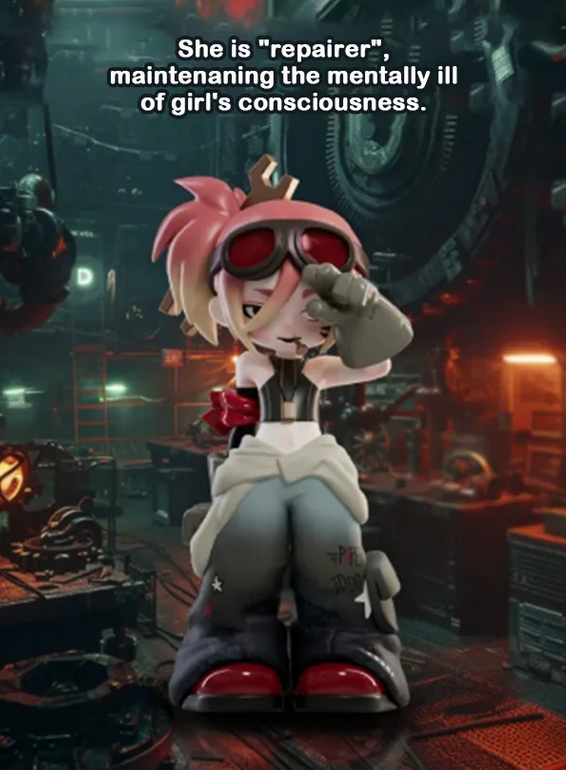 Yandere Girls Identity toy doll