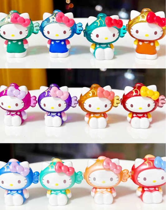 Hello Kitty Koi Fish Bean toy doll