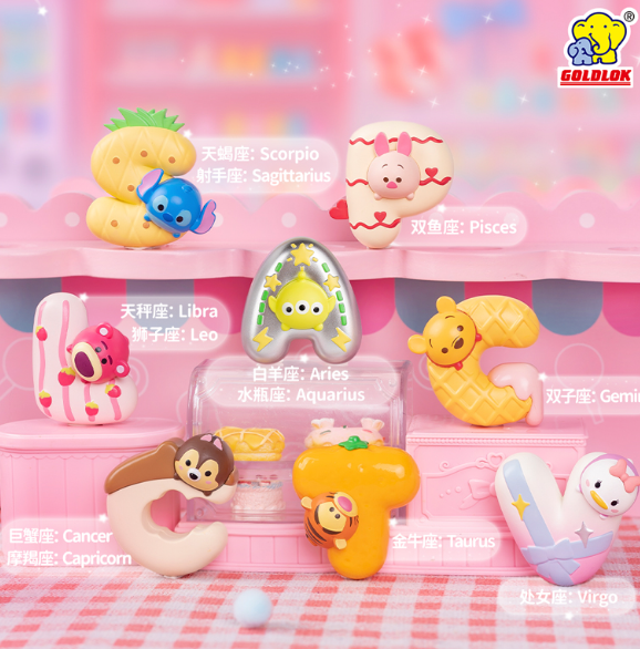 Disney TSUM TSUM Letter Fridge Magnet toy doll