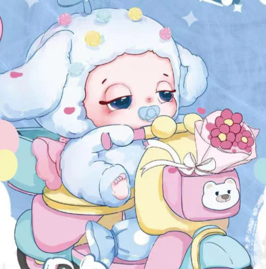 Sleepy Baby Doudou Lucky Delivery Plush toy doll