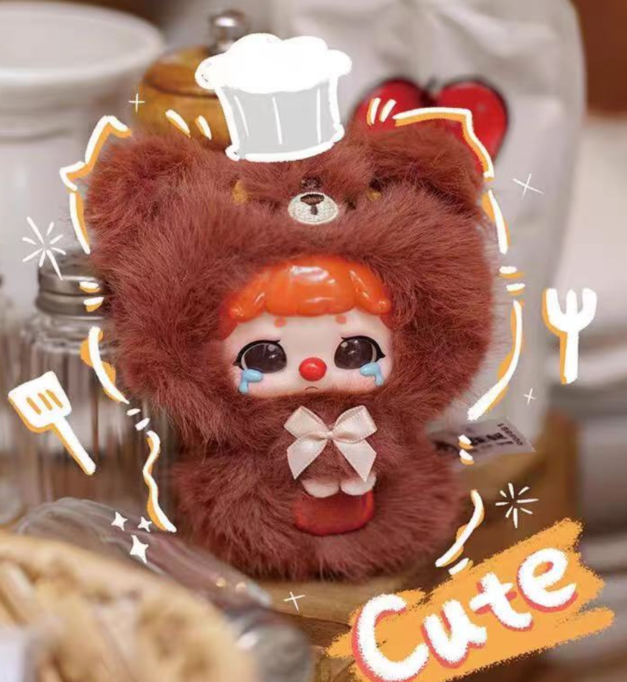 Xiaodai KIKI Fluffy Zoo Plush toy doll