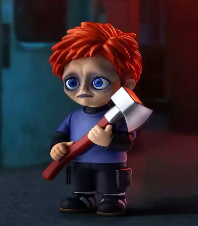 Popmart Chucky Franchise Figures Toy doll