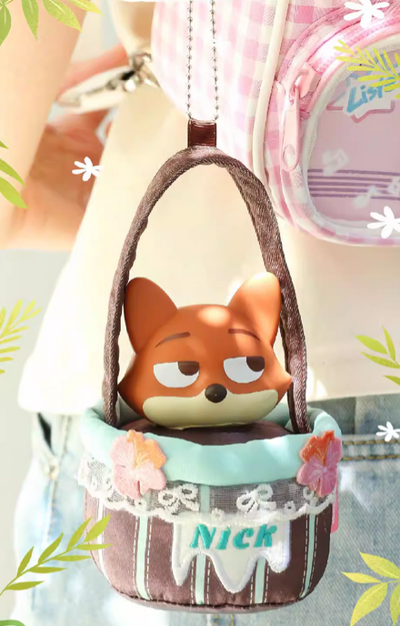 Zootopia Romantic Flower Basket Pendant toy doll