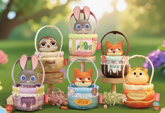 Zootopia Romantic Flower Basket Pendant toy doll