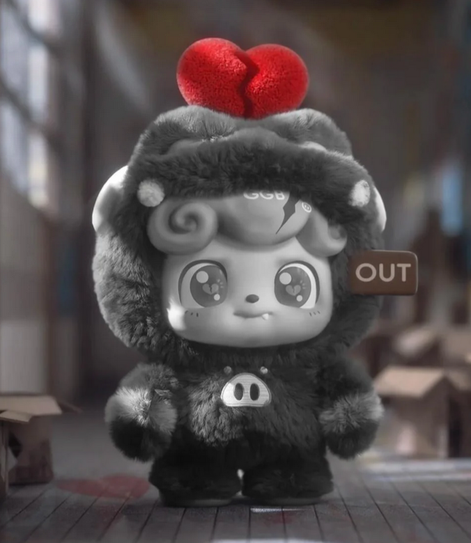 Q Kid x GG Bond Super Bro Plush toy doll