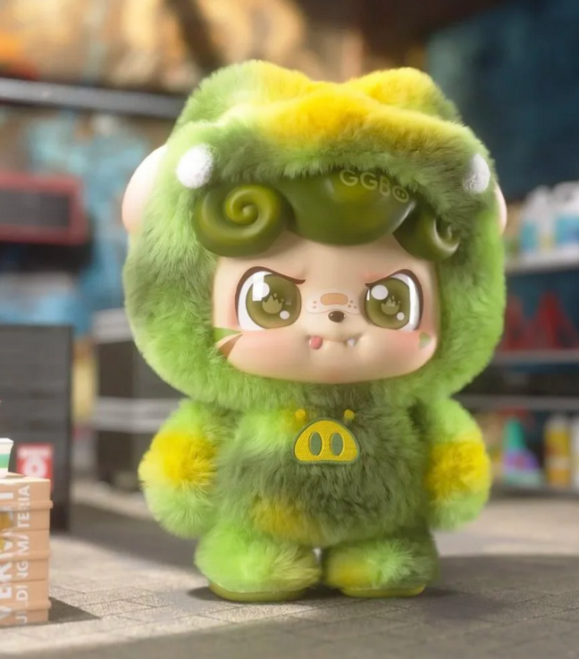 Q Kid x GG Bond Super Bro Plush toy doll
