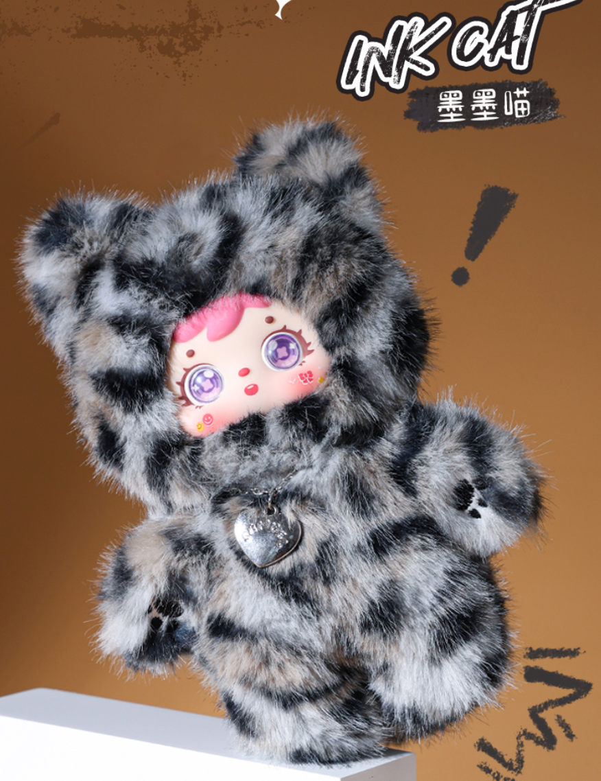 Samuel Tyke Three Cat's Cool Moment Plush toy doll