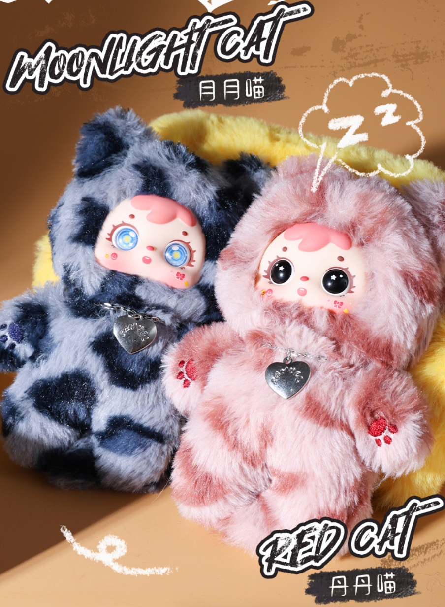 Samuel Tyke Three Cat's Cool Moment Plush toy doll