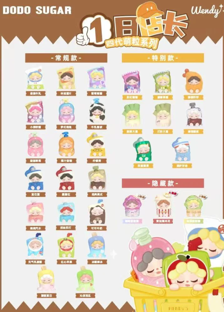 Wendy One-day Manager Bean toy doll