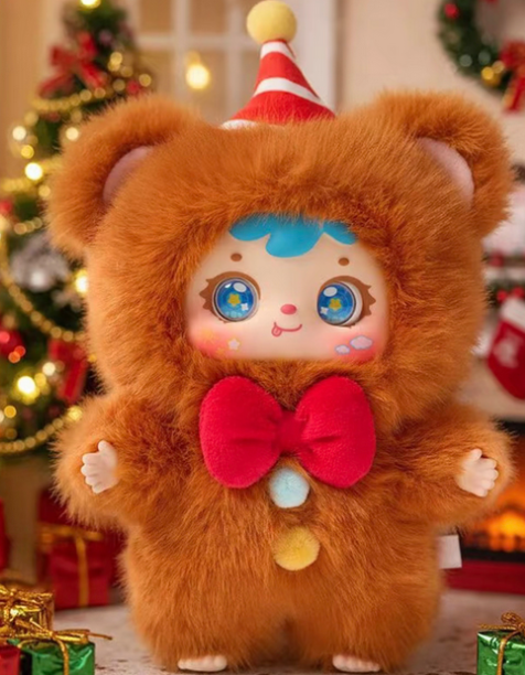 Samuel Tyke Three Merry Christmas Eve Plush toy doll