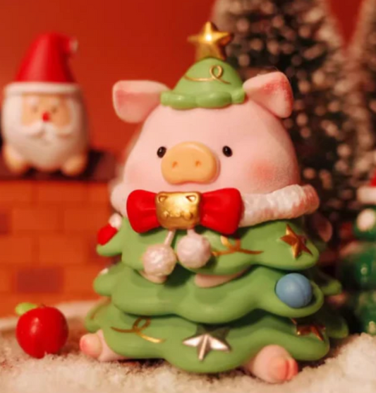 LULU THE PIGGY Christmas Land Figure toy doll