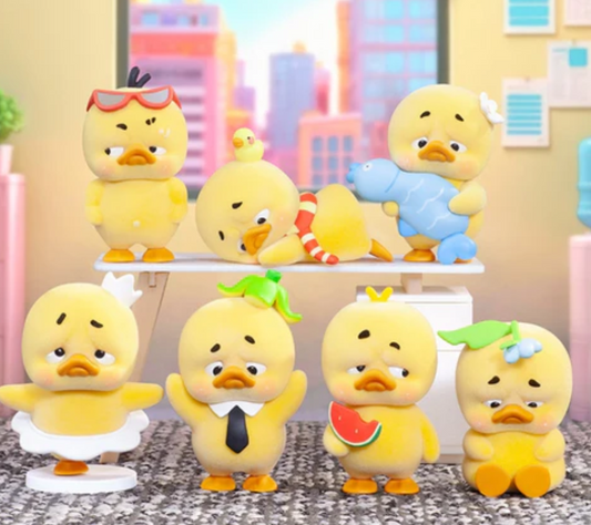 Upset Duck Stop The Spiral Duck Figure toy doll