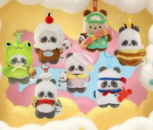 Panda Roll Happy Weekend Plush toy doll
