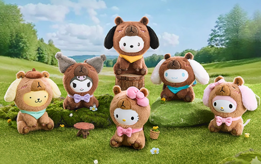 Sanrio Laid-back Capybara Plush toy doll