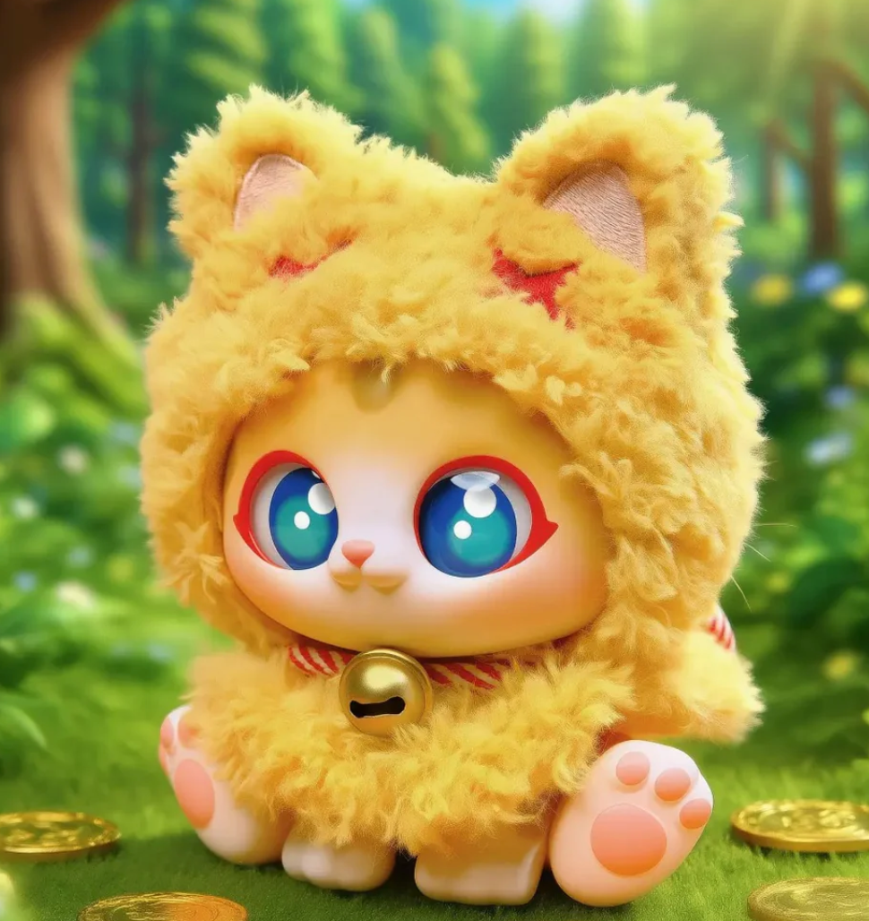 PICOCO Lucky Kitty Cape Plush toy doll