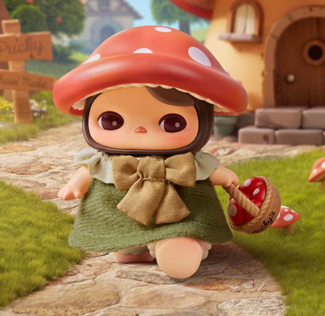 Pucky Fairies Market Figure toy doll