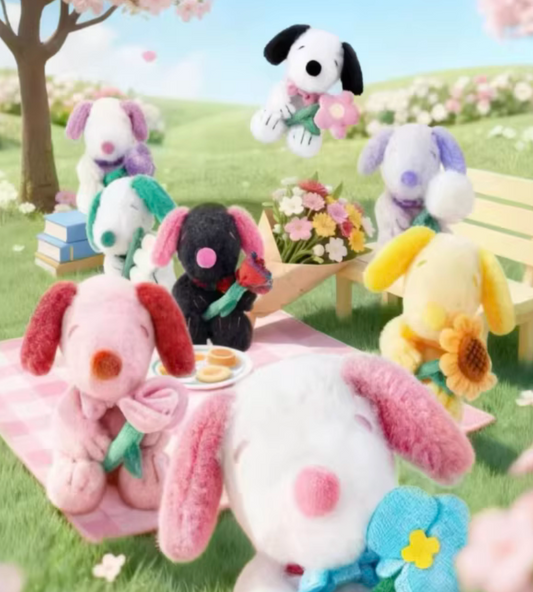Snoopy Flower Gift Plush toy doll