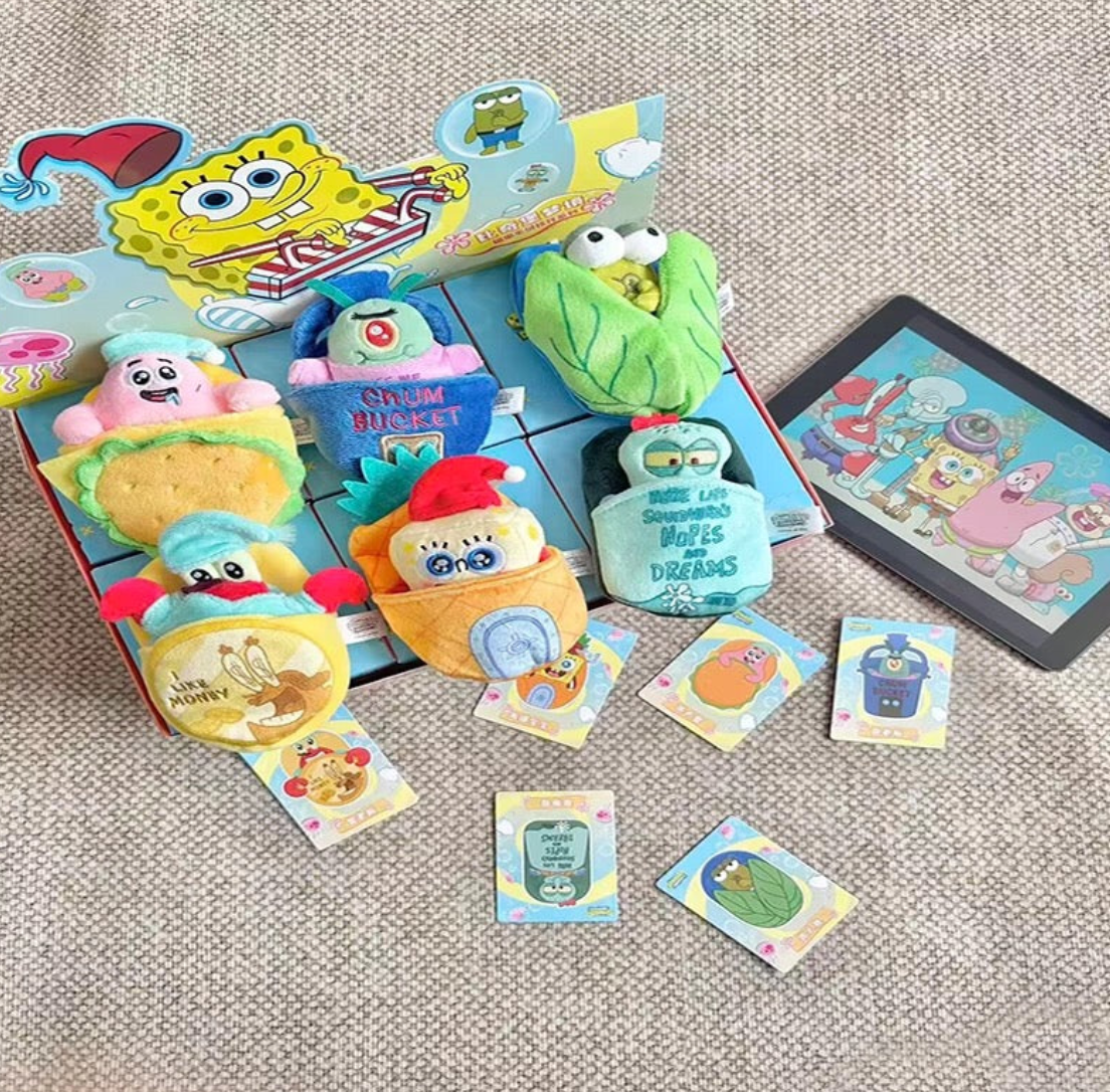 Spongebob Dreamland Magnet Plush toy doll