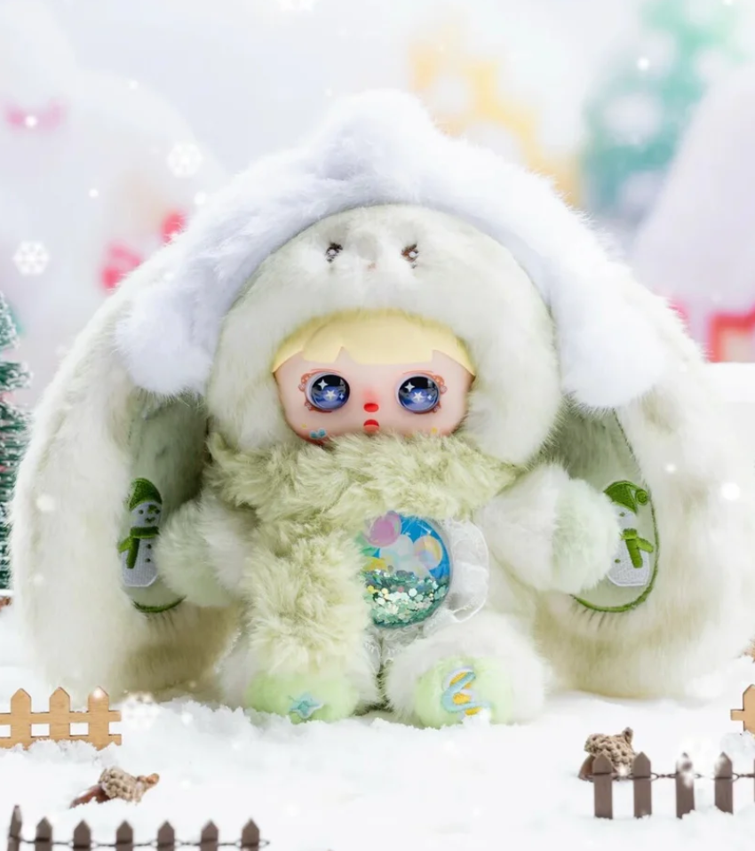 Mocici Sugar Heart Rabbit Warm Whisper Plush toy doll