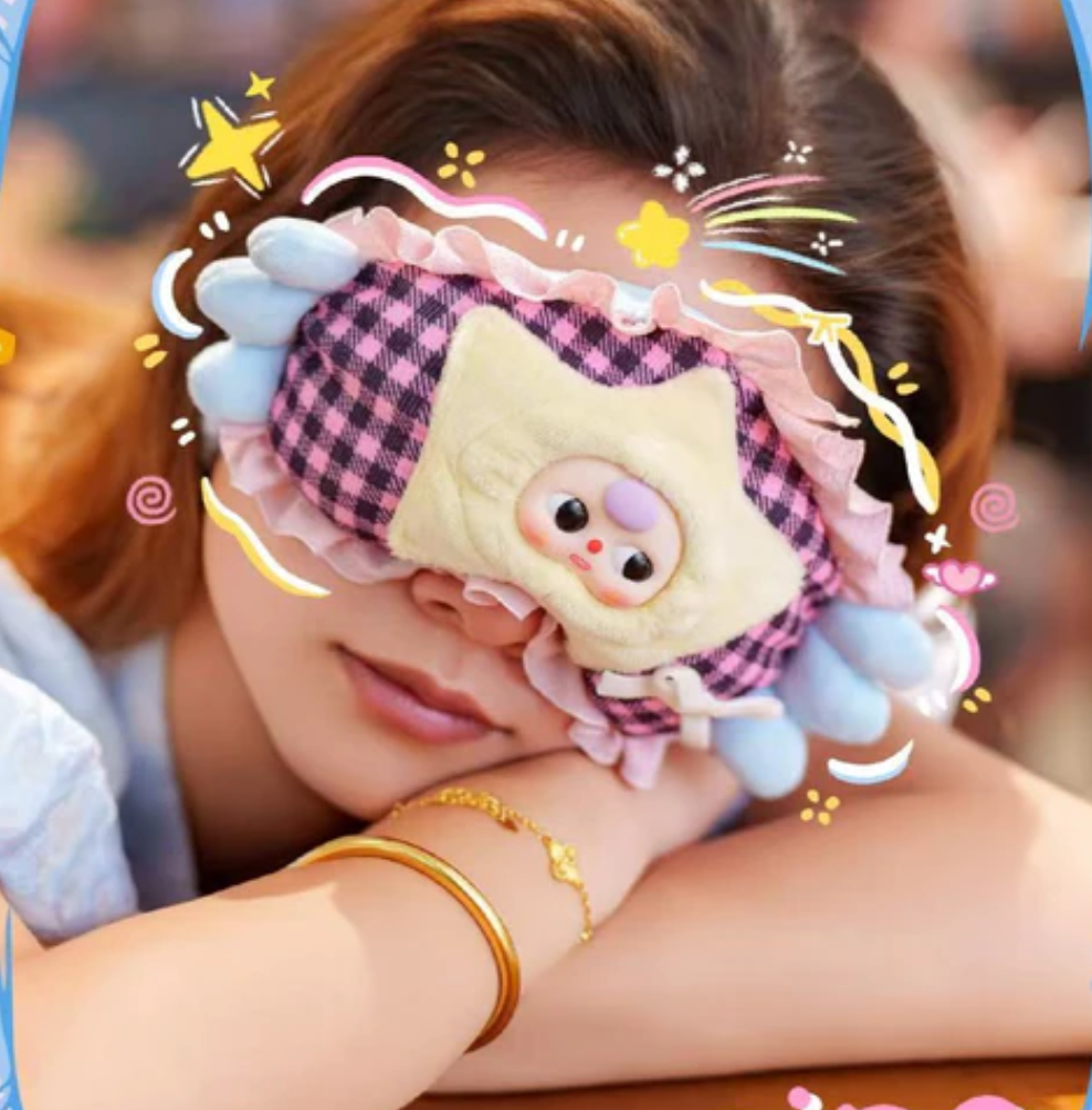Baby Three Sleep beside you Eyemask toy doll